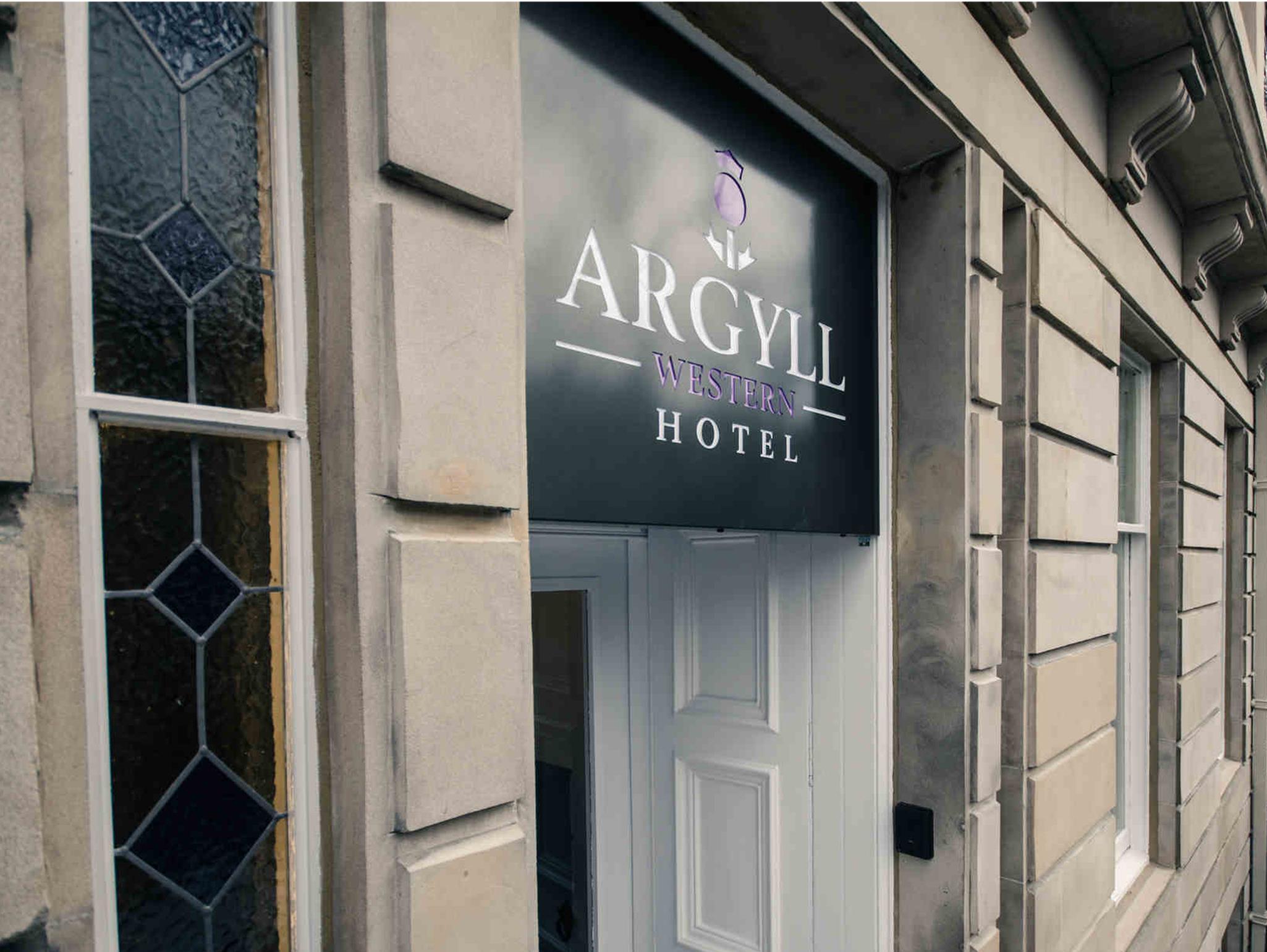 Argyll Western Hotel Глазгоу Екстериор снимка